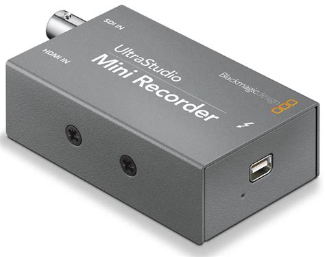 Black Magic Ultrastudio Mini Recorder vs. Other Video Capture Devices: A Comparative Analysis